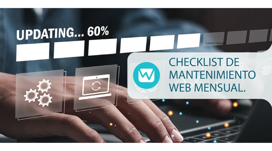 Checklist de mantenimiento web mensual